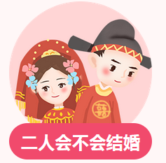 婚姻测算_二人属于中等稍偏下一点的婚姻配合