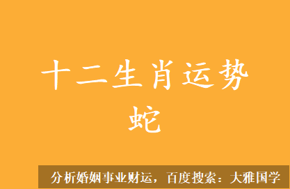 2023兔年12生肖蛇新历06月运势（06月07日-07月06日） 