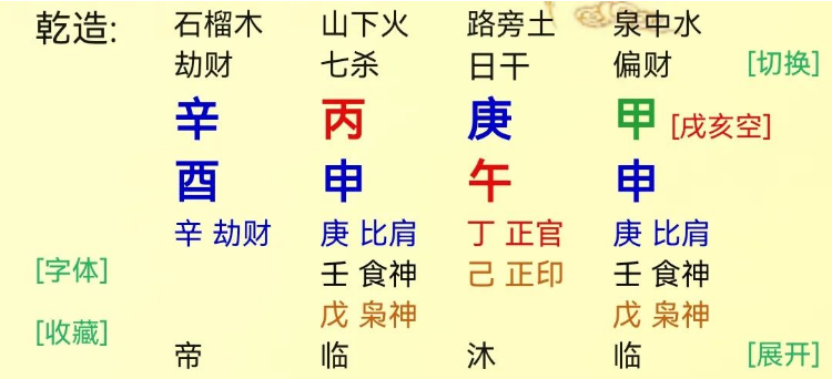 八字算命：先富后苦多婚又车祸