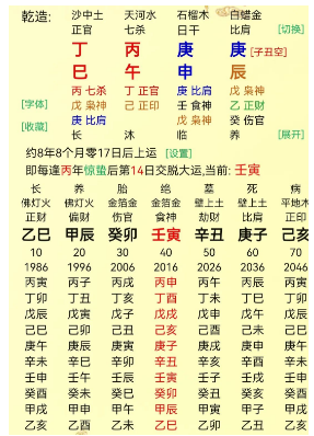 火金成势炼金，钢铁厂老板。测八字算命