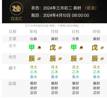 “辰年辰月辰日辰时”出生的八字，命运能好吗？测八字算命