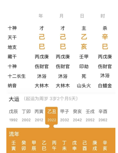 四个驿马，三个巳火的八字（八字真人在线算命）