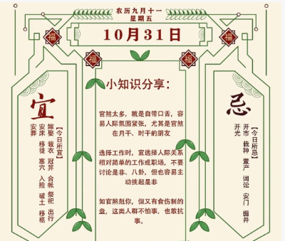 2025年十二生肖10月31日注意事项：算命真人网站
