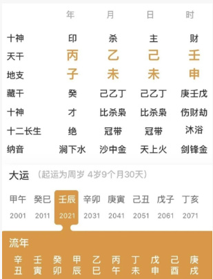 2031年后大运好，收入可观的人（八字真人在线算命）