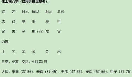 药圣李时珍八字赏析（八字真人在线算命）