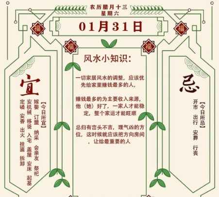 2026年十二生肖01月31日注意事项：算命真人网站