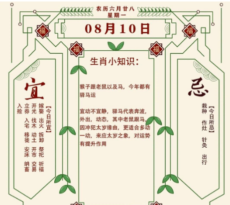 2026年十二生肖08月10日注意事项：算命真人网站