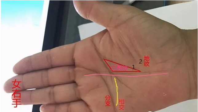 看手相算命​：感情线这3种状况，谨防婚情多是非！