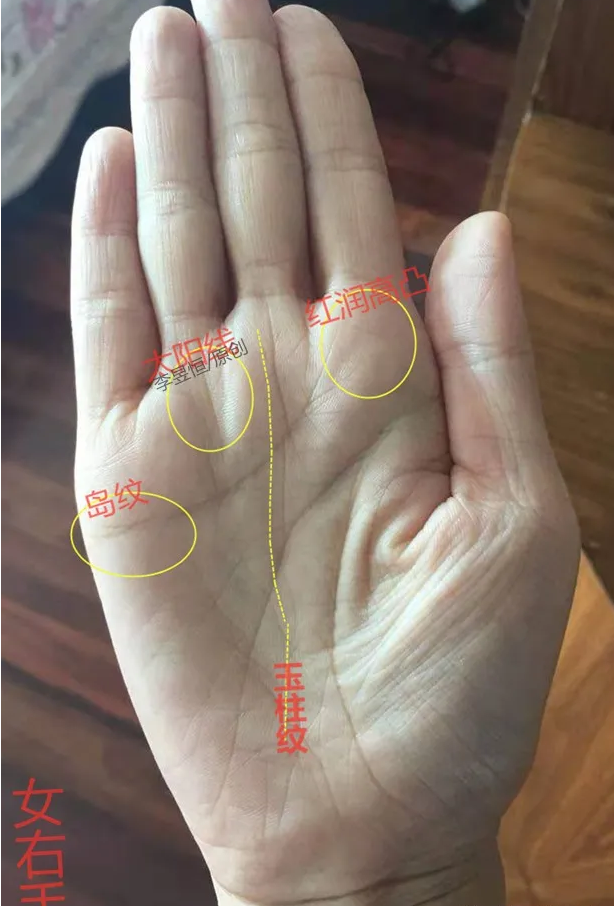 真人算命网站推荐手相算命：衣食无亏，婚姻不宜早的标记！(图2)